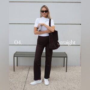 Banana republic straight everyone ponte pant petite XS